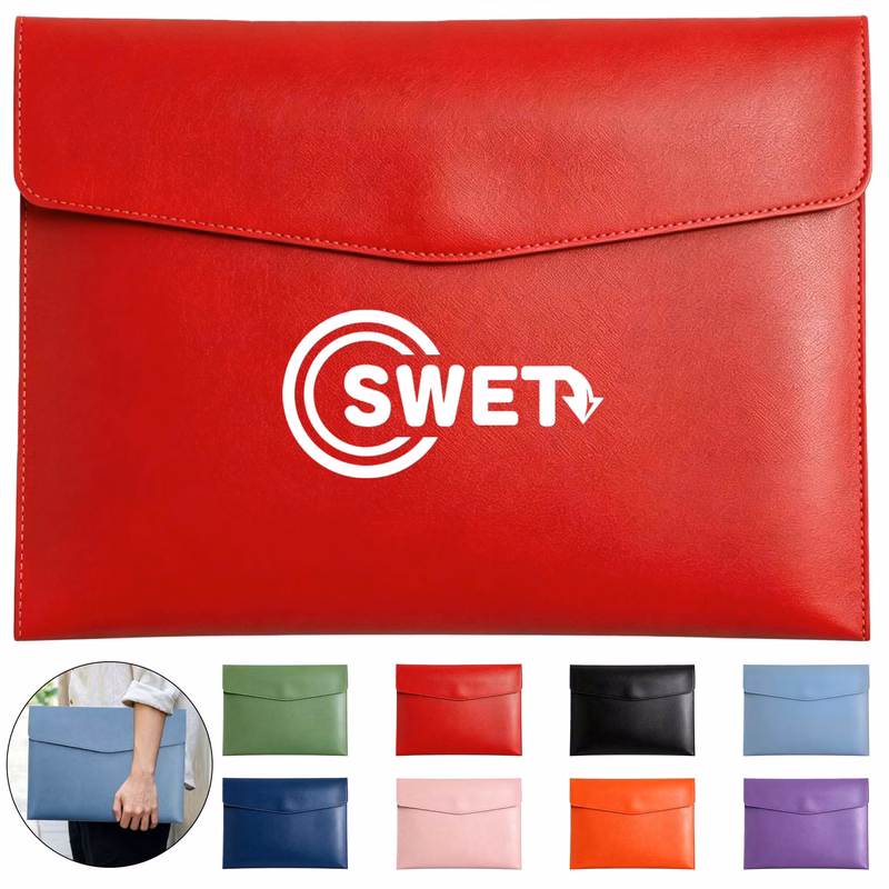 PU Leather A4 Document Bag