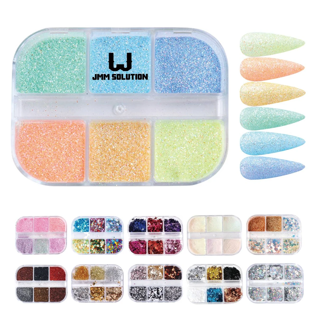 Nail Sequins Shine Powder 1
