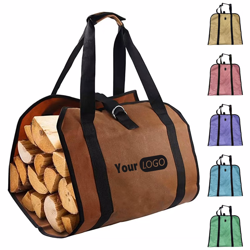 Oxford Customizable Heavy-Duty Firewood Bag