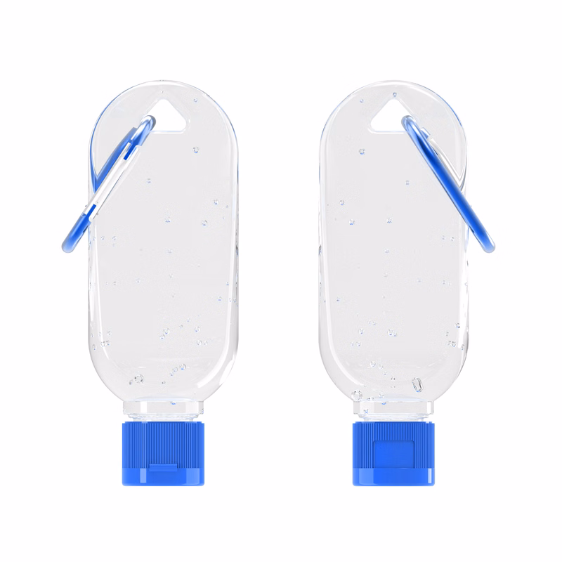 Hand Sanitizer Gel with Carabiner, 1.8 oz. - Blank