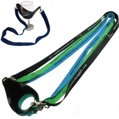 Lanyard with Wine Glass Holder 1