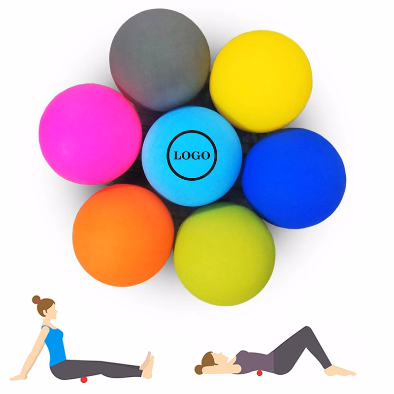 2.5" Small Size Silicone yoga neck membrane relaxation ball