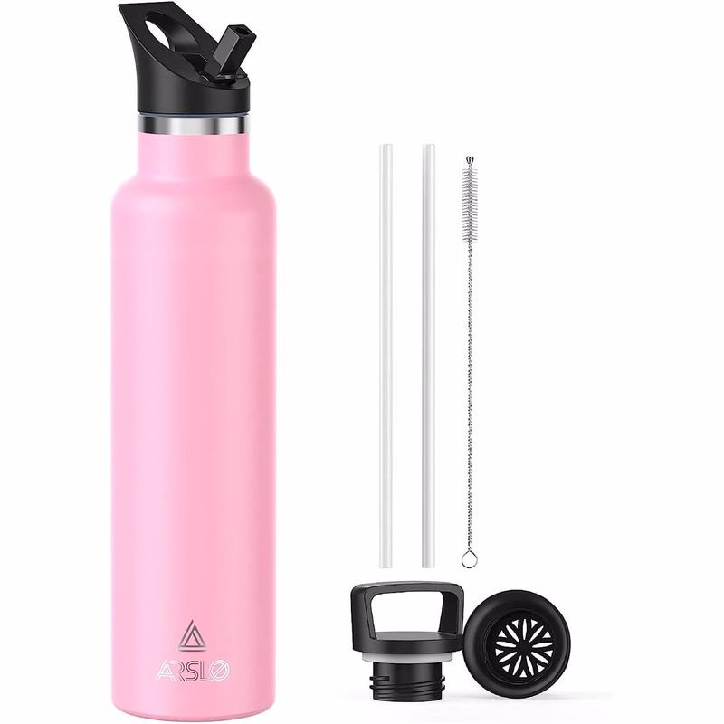 Sport standard mouth metal water bottle, Stainless Steel Double Wall Water Bottles, Vacuum Insulated