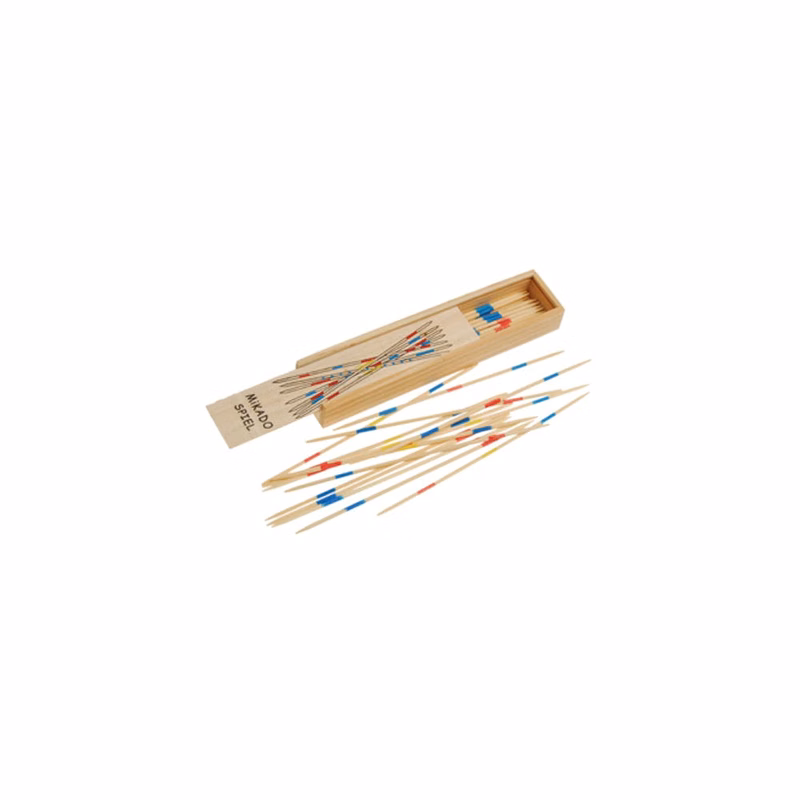 Wooden Pickup Sticks - Dull Tips