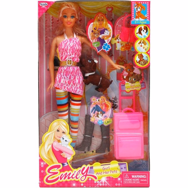 Emily Doll with Accessories Set 12"