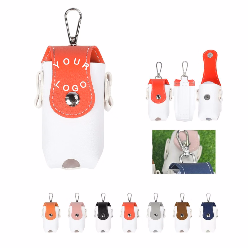 Small Golf Pouch with Dual Ball Capacity