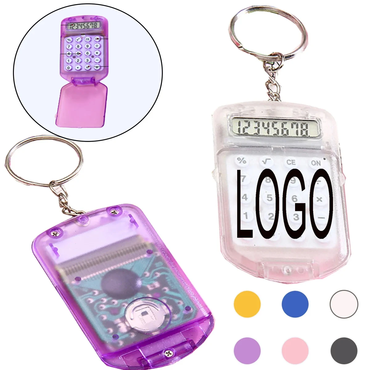 Mini Calculator Keychain Counter 1