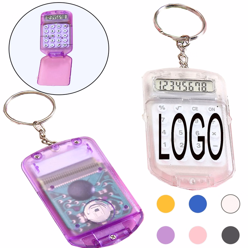 Mini Calculator Keychain Counter