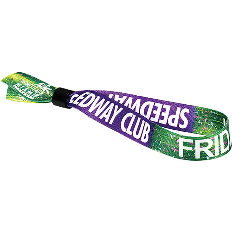 Fabric Sublimation Printed Wristbands 1