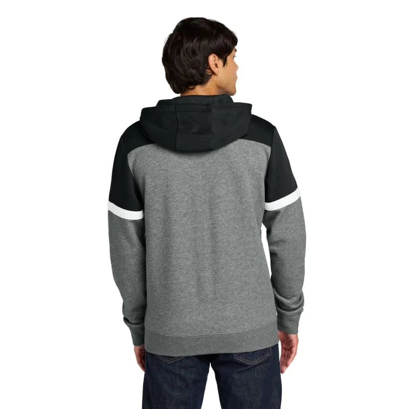 Sport-Tek Drive Fleece Colorblock Hoodie, custom hoodie or sweatshirt with logo imprint 1