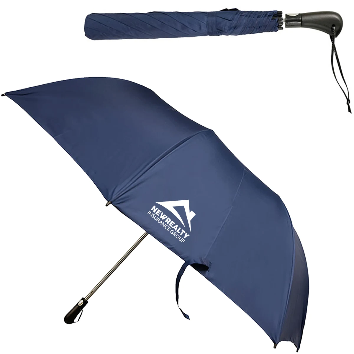 TELESCOPIC FOLDING UMBRELLA: 56" Arc 1