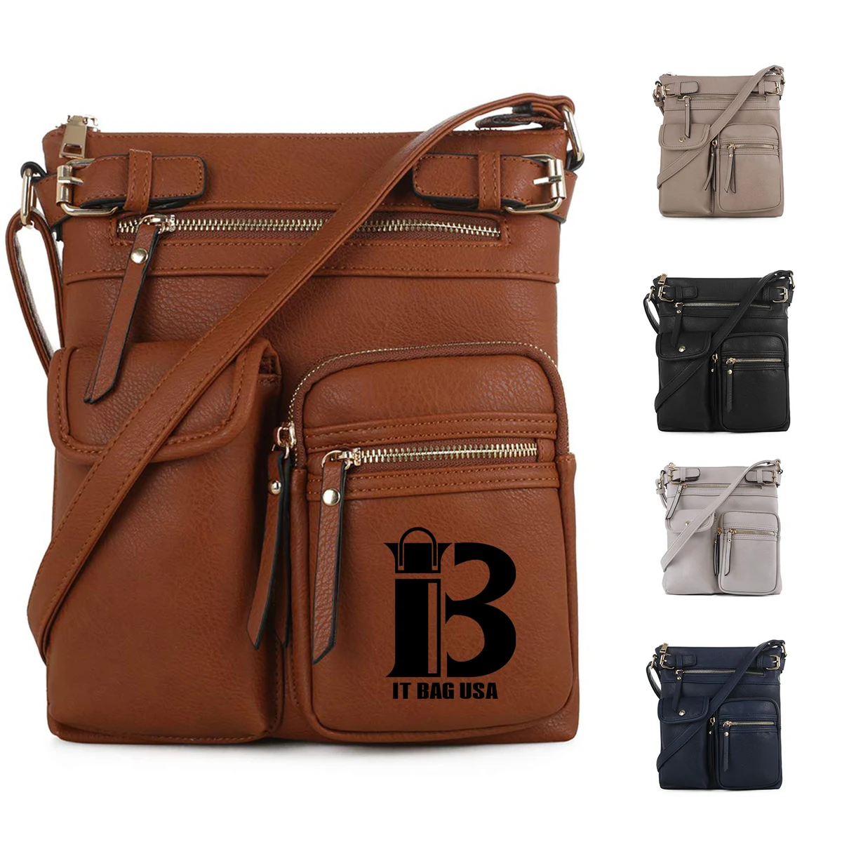 Lightweight Medium Crossbody Bag 1