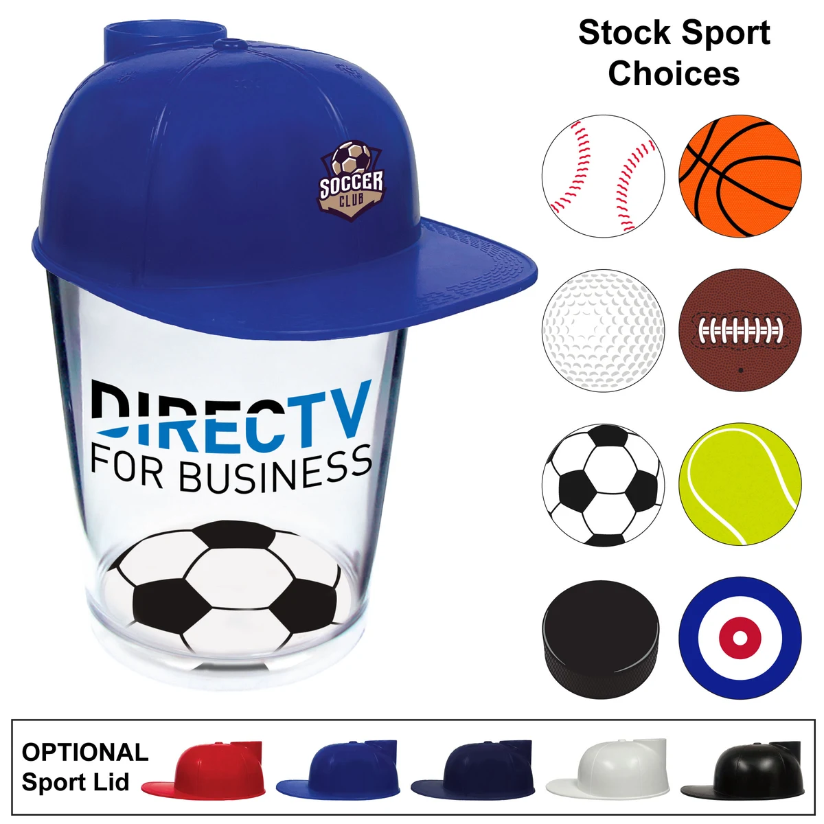 12oz Sport Themed Rocks Cup 1