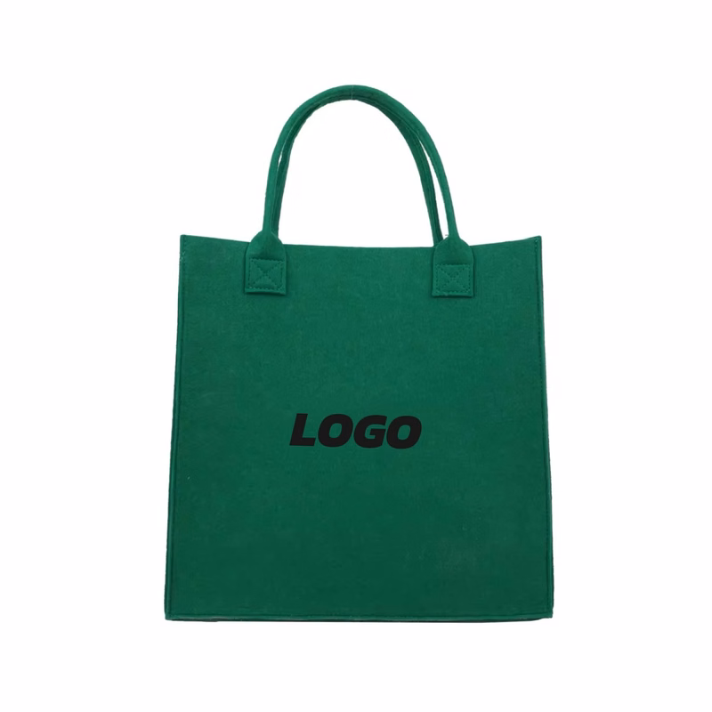 MOQ 10 pcs Strong Felt Tote Bag