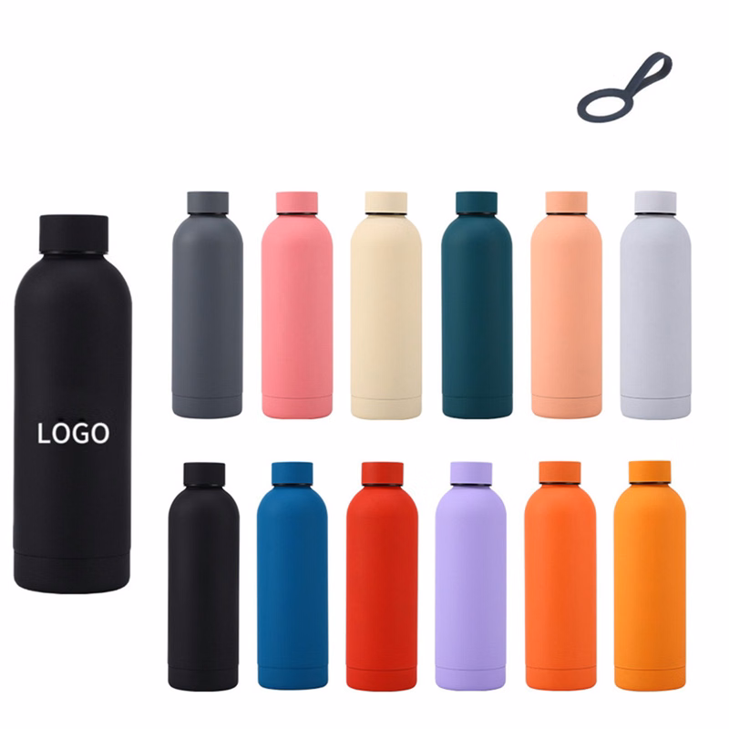 Small Mouth Bottle Stainless Steel Vacuum Insulated Cup With Handheld