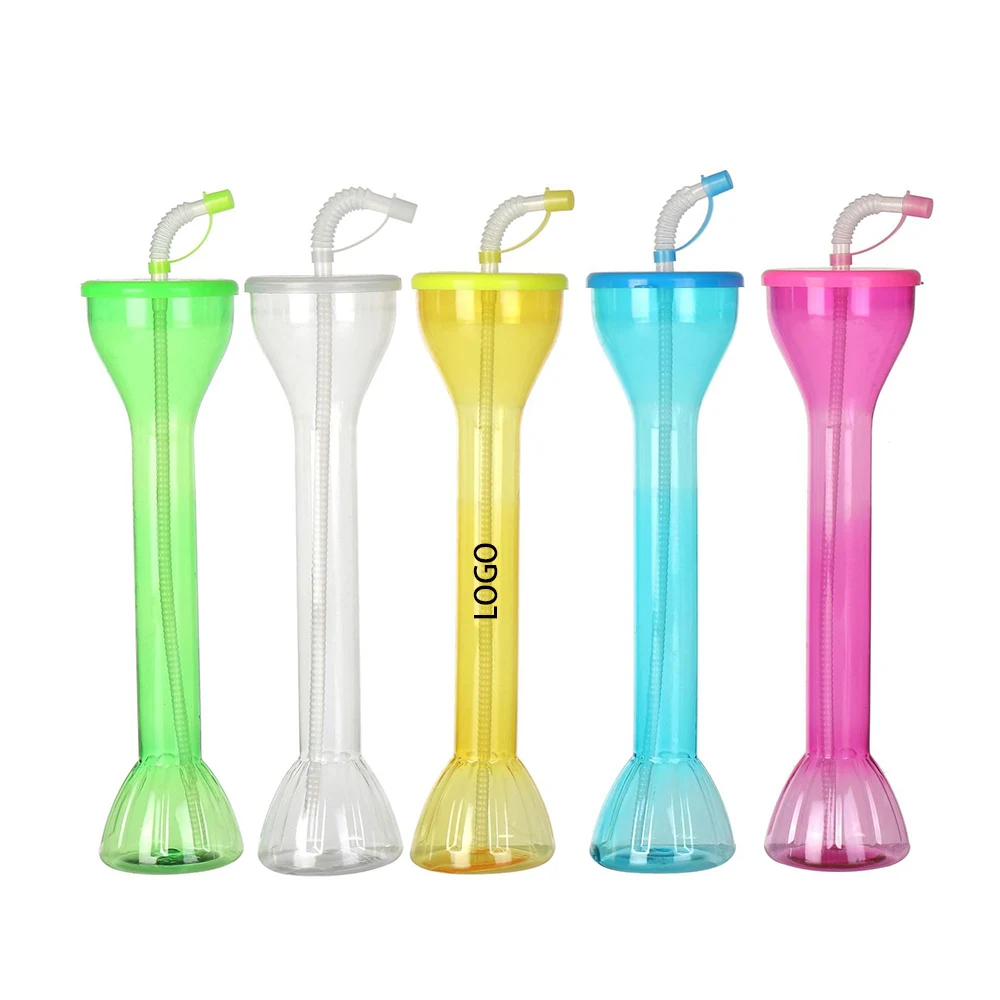 16oz dumbbell shaped straw cup 1