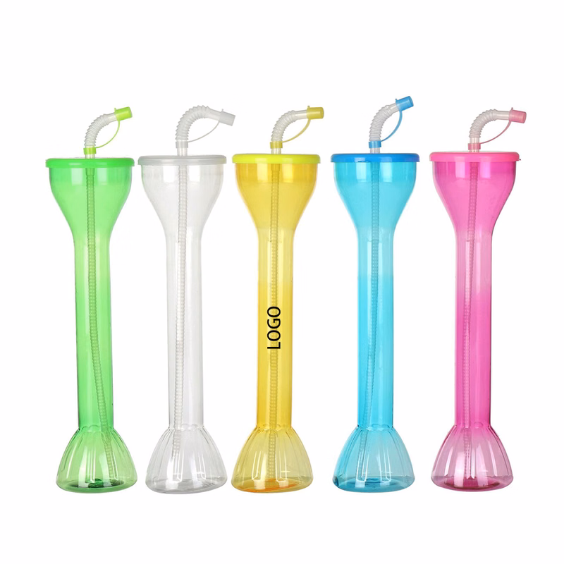 16oz dumbbell shaped straw cup