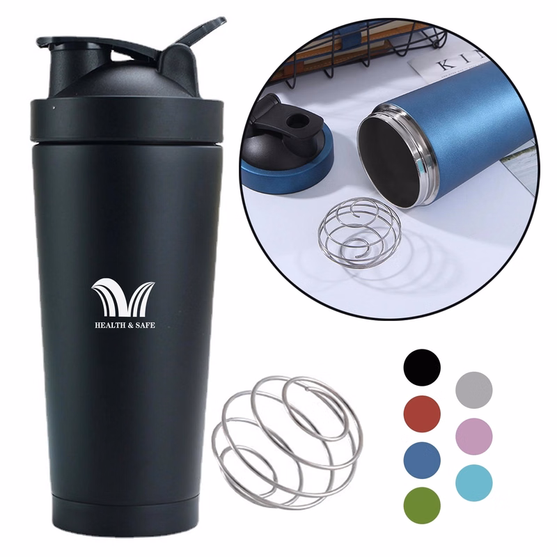 Insulated Stainless Steel Sports Shaker Bottle