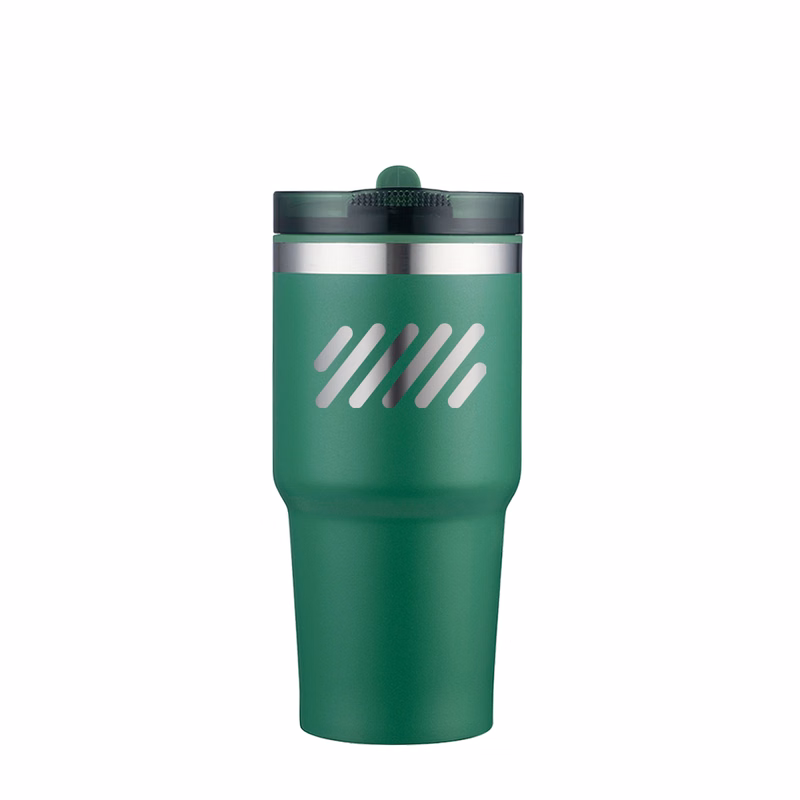 Slate 20 oz Bottle with Straw Lid