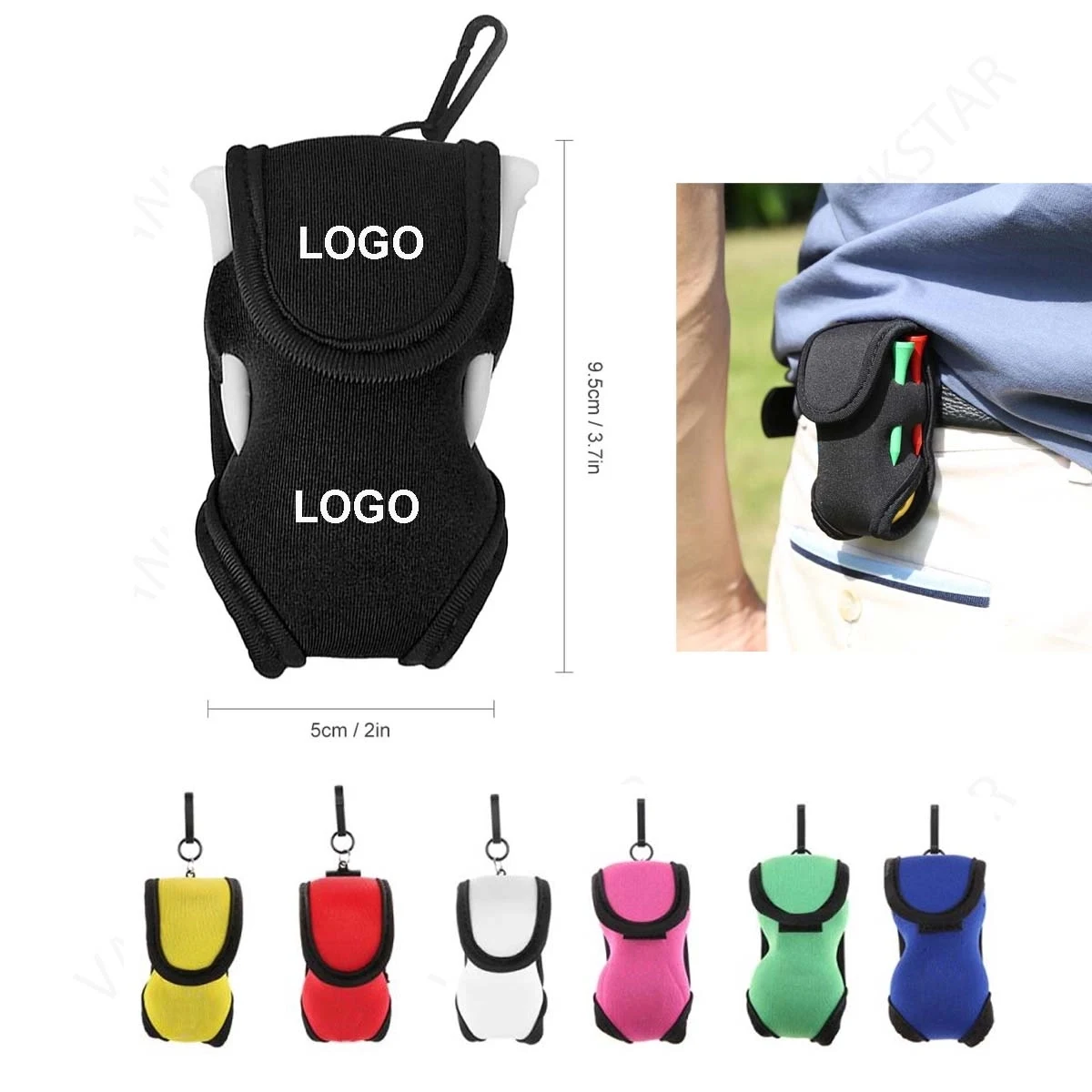 Golf Ball Waist Pouch 1