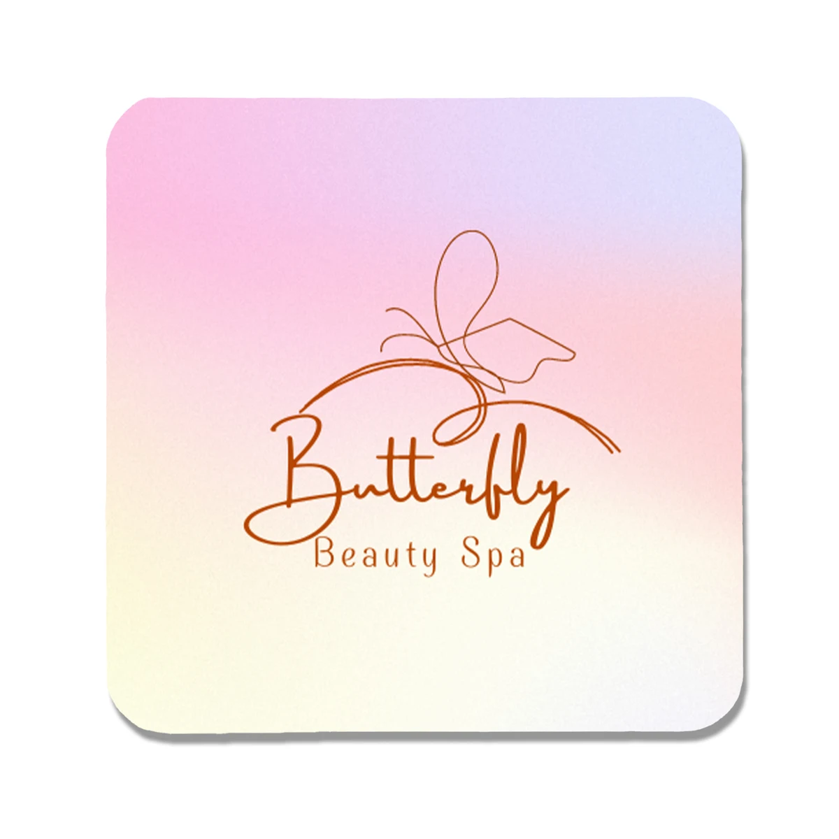 40 pt. Pulpboard Coaster, 3.5" Square, Digital 1