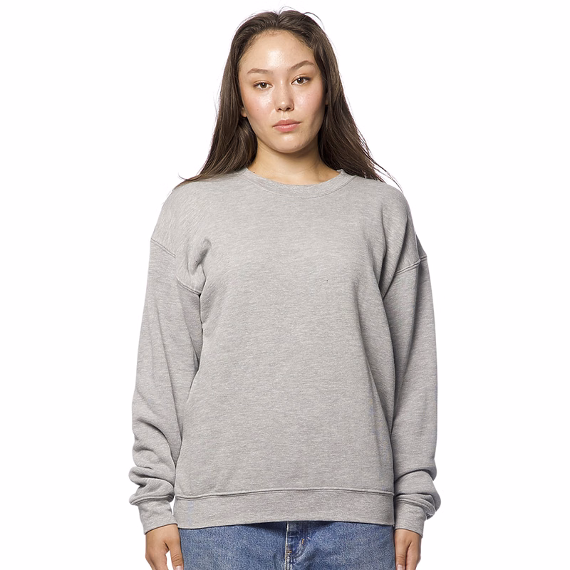 Unisex Fashion Fleece Oversize Crew Sweatshirt