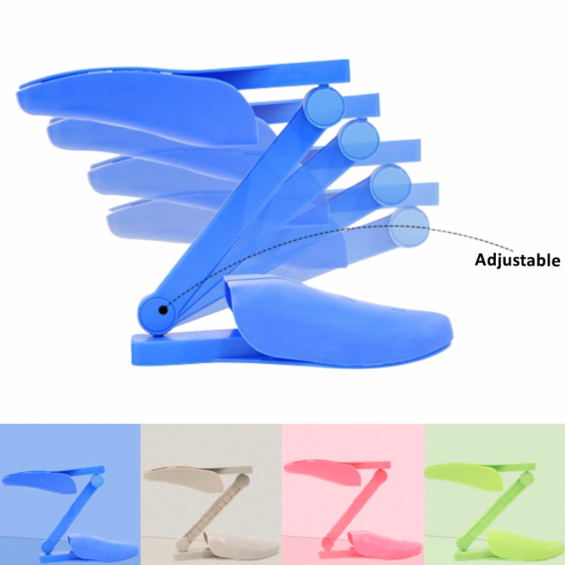 Collapsible/Adjustable Double-layer Shoe Rack