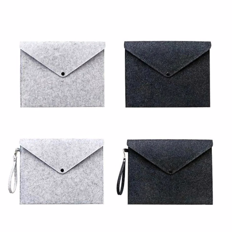 A4 Portable Felt Holder Documents Bag