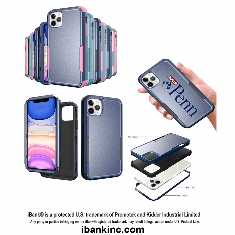 iBank ® Shockproof Case compatible with iPhone 16/16 Pro/16 Pro Max