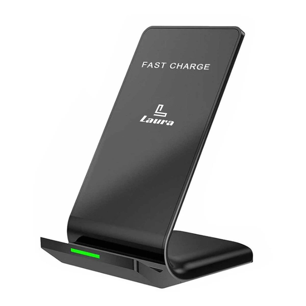35W Dual Coil Desktop Phone Stand Wireless Charger 1
