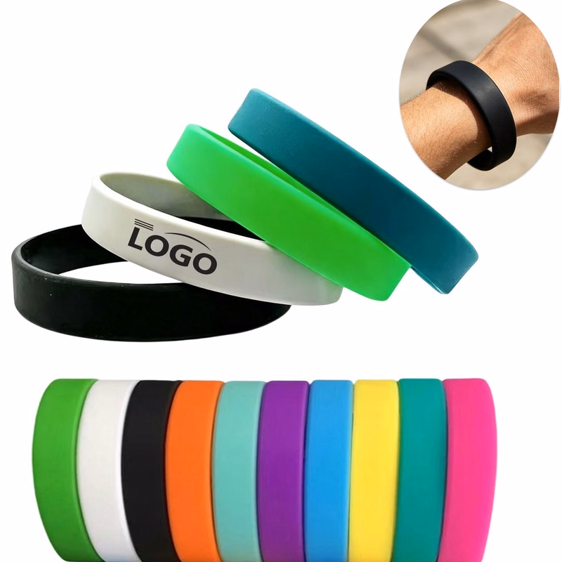 8 "Silicone Wristband Bracelet