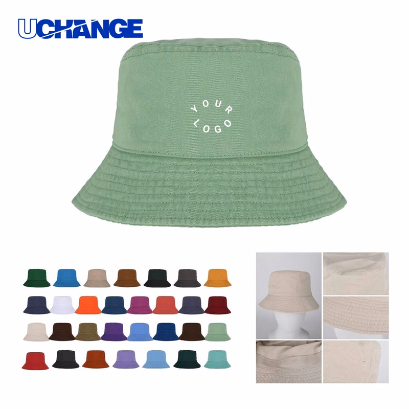 Cotton Hiking Bucket Hat Headwear Quick Dry Foldable Design for Outdoor Use