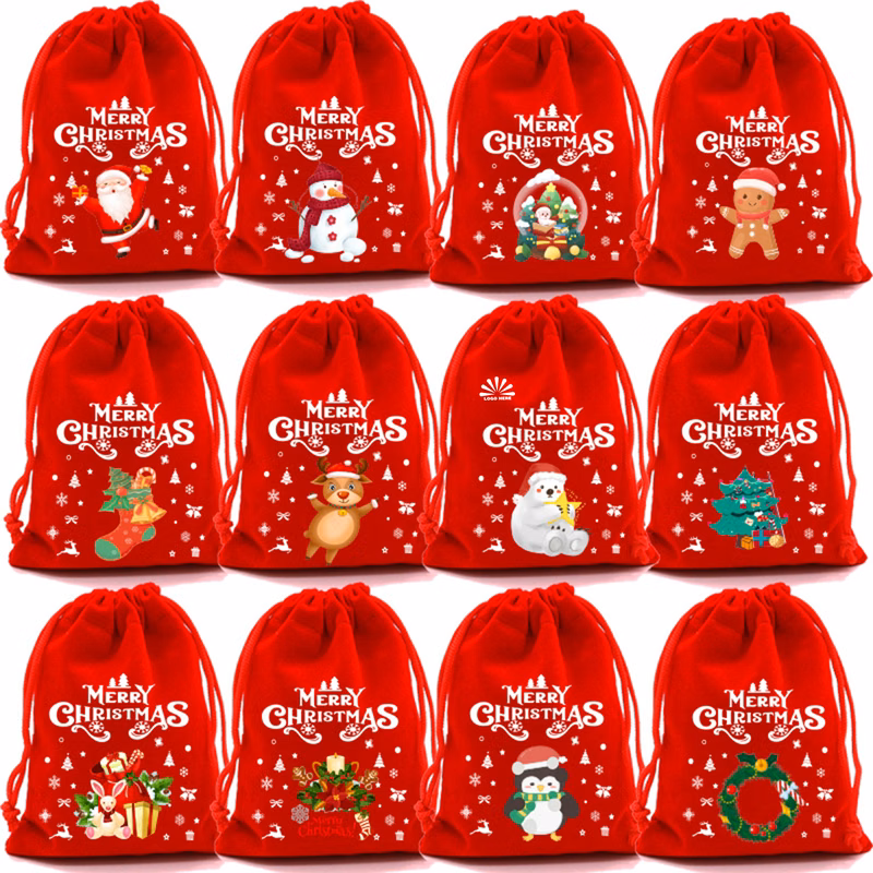 Festive Snack Bags with Custom Logo