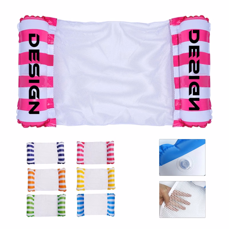 MOQ 100 Durable PVC Swimming Pool Float with Custom Print