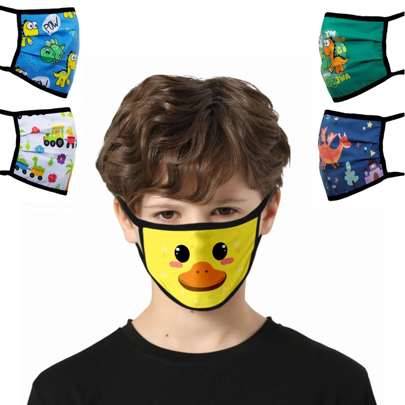 Vivaldi Sublimated Cotton Face Mask - Youth size 1
