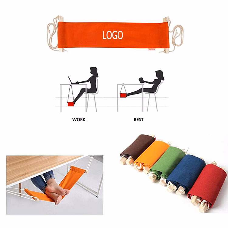 Portable Adjustable Office Foot Hammock