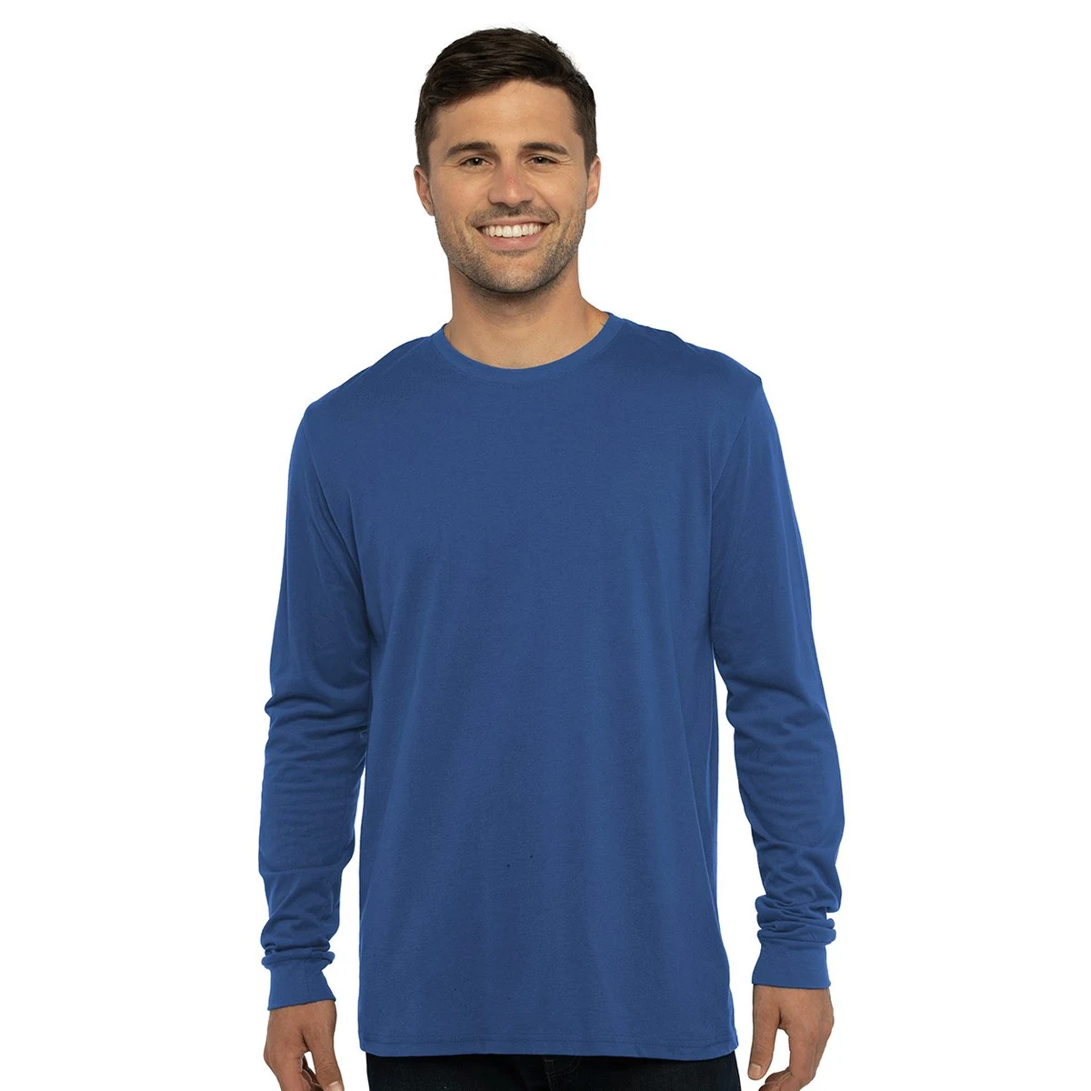 Unisex Sueded Long Sleeve Tee - 6411 1