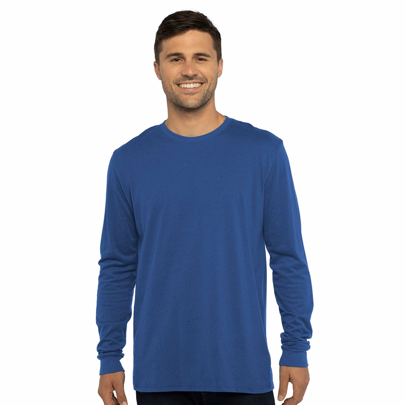 Unisex Sueded Long Sleeve Tee - 6411
