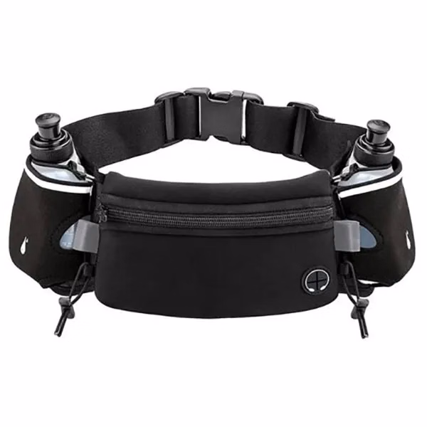 Custom Sports Waist Bag with Water Bottles