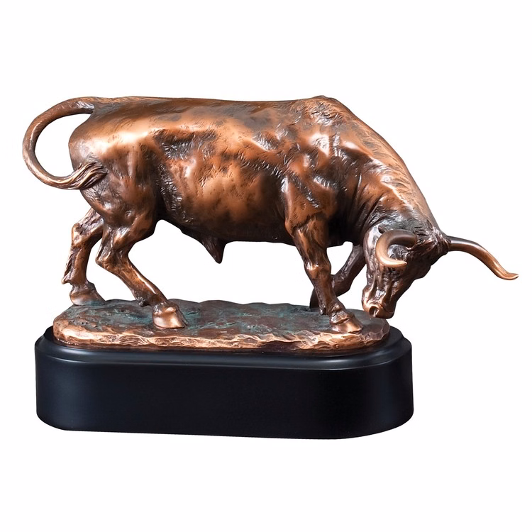 Bull Resin Sculpture