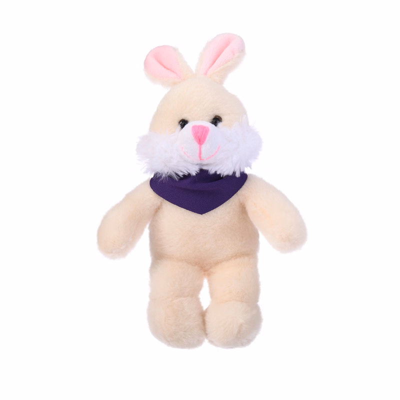 Soft Plush Bunny with Bandana