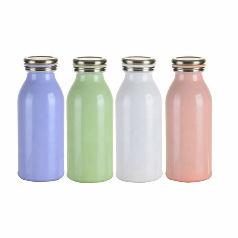 Double Wall Insulated Cola Bottle for Milk Drinks