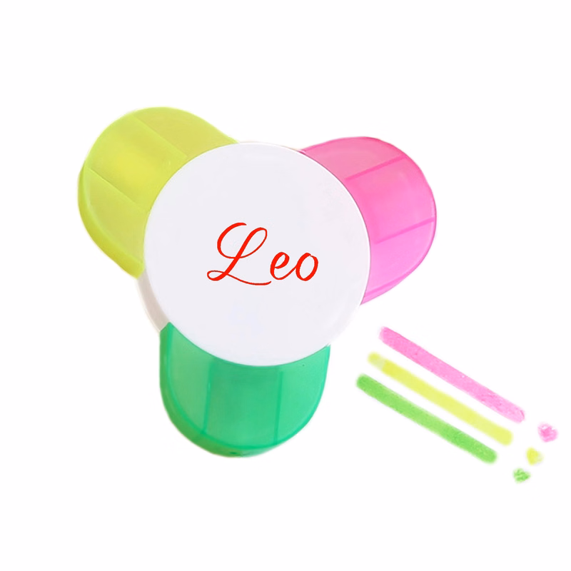 3-in-1 Fluorescent Highlighter Pen