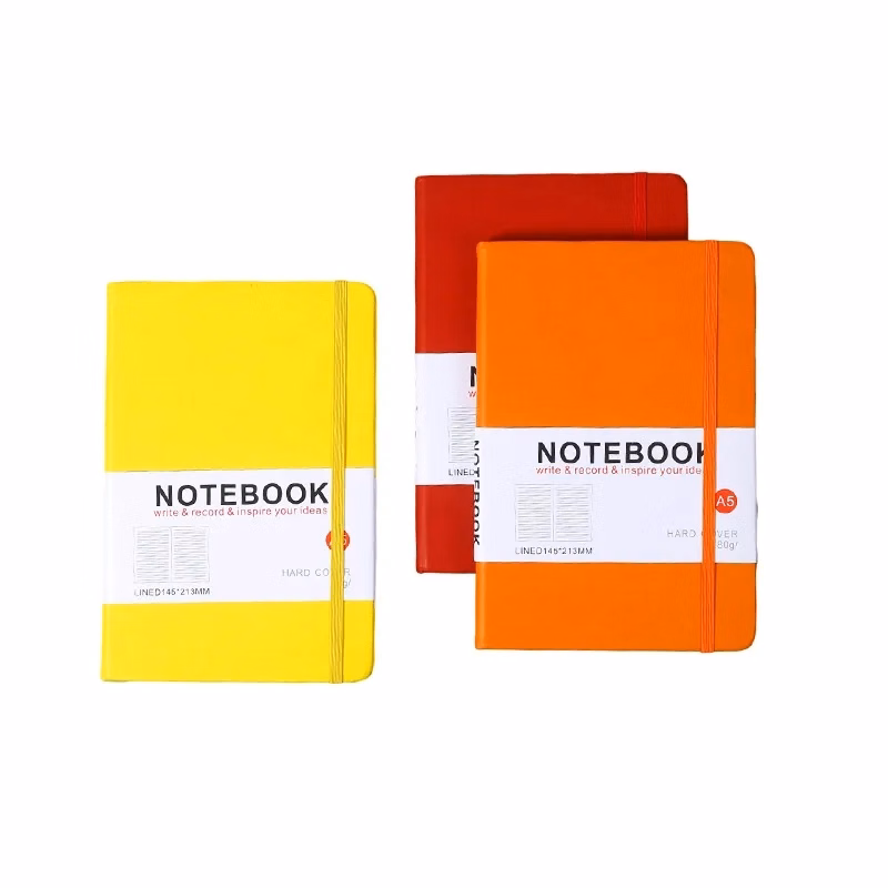 A5 Strap Imitation Leather Notebook