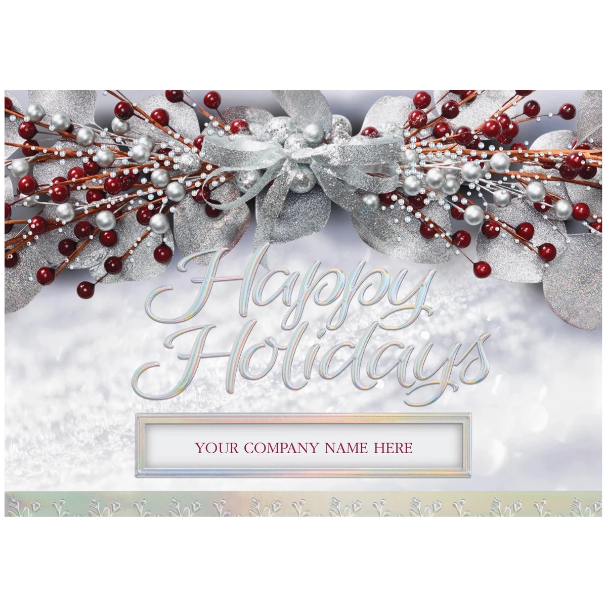 Sheer Elegance Holiday Cards 1