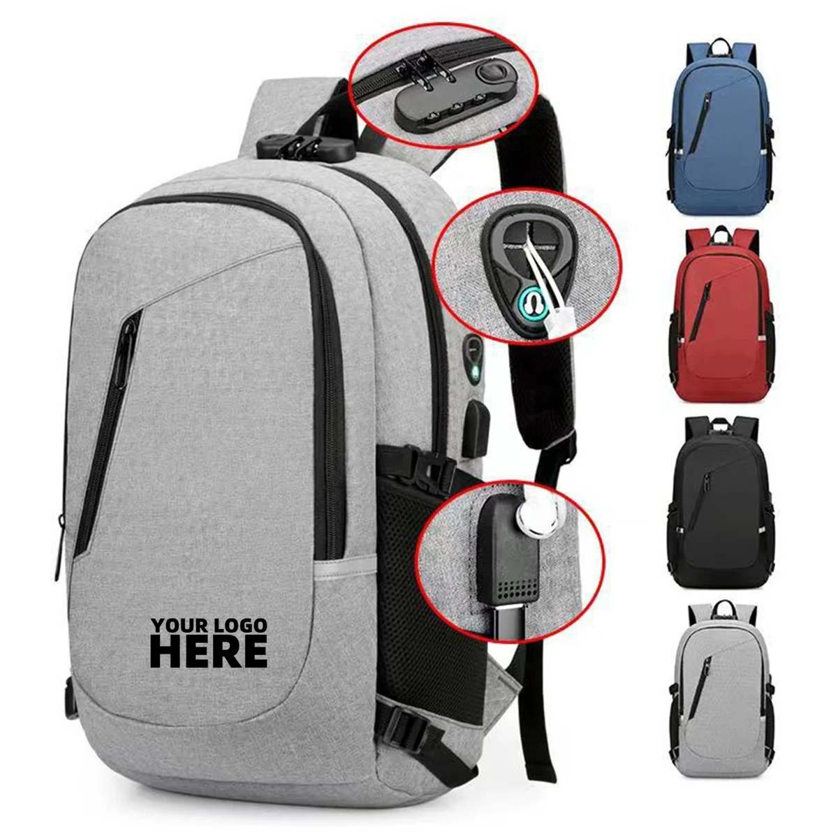 Travel Anti Theft Laptop Backpack 1