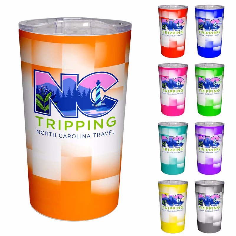 Full Color Shaded Checkers Mug