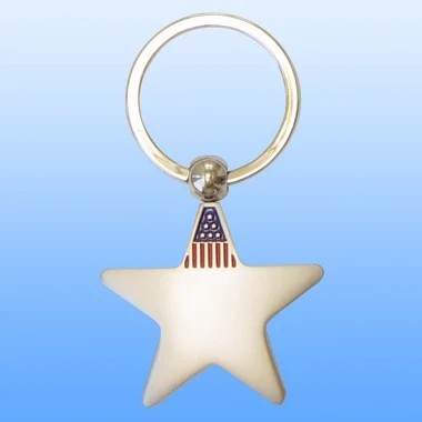 STAR SHARPED AMERICAN FLAG KEY HOLDER 1
