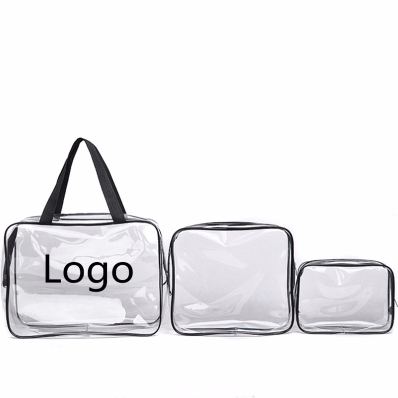 Clear Tote Bag Set