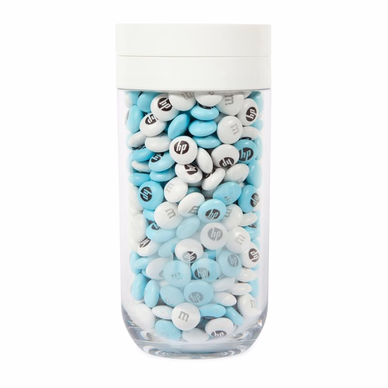 Personalized M&M'S® in Gift Jar with Custom Lid